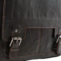 Mens Leather Laptop Messenger Bag Brown/crum : 8343 -Luxe Style Central ashwood luggage mens leather laptop messenger bag brown crum 8343 p297 1358 image