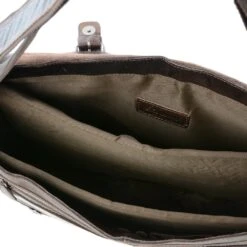 Mens Leather Laptop Messenger Bag Brown/crum : 8343 -Luxe Style Central ashwood luggage mens leather laptop messenger bag brown crum 8343 p297 1359 image