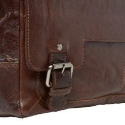 Mens Leather Laptop Messenger Bag Tan/crum : 8343 -Luxe Style Central ashwood luggage mens leather laptop messenger bag tan crum 8343 p299 1368 image