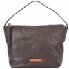 Medium Italian Leather Hobo Bag Brown : 044626 3R 14 NH -Luxe Style Central ashwood medium italian leather hobo bag brown 044626 3r 14 nh p1396 6162 image