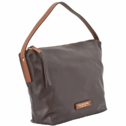 Medium Italian Leather Hobo Bag Brown : 044626 3R 14 NH -Luxe Style Central ashwood medium italian leather hobo bag brown 044626 3r 14 nh p1396 6163 image