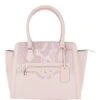 Medium Leather Handbag With Snake Print Blush : 62241 -Luxe Style Central ashwood medium leather handbag with snake print blush 62241 p2519 11482 image