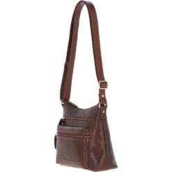 Medium Leather Shoulder Bag Chestnut: T-83 9 Medium Leather Shoulder Bag Chestnut: T-83 -Luxe Style Central ashwood medium leather shoulder bag chestnut t 83 p7515 27235 image