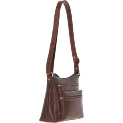 Medium Leather Shoulder Bag Chestnut: T-83 11 Medium Leather Shoulder Bag Chestnut: T-83 -Luxe Style Central ashwood medium leather shoulder bag chestnut t 83 p7515 27237 image