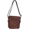 Medium Travel Flight Bag Brandy: SERGIO N -Luxe Style Central ashwood medium travel flight bag brandy sergio n p6203 22291 image