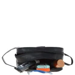 Men’s Dual Zip Leather Washbag – Black: T-78 -Luxe Style Central ashwood men s dual zip leather washbag black t 78 p6761 24642 image