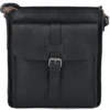 Mens 3 Pocket Medium Leather Messenger Bag Black : 4552 1 Mens 3 Pocket Medium Leather Messenger Bag Black : 4552 -Luxe Style Central ashwood mens 3 pocket medium leather messenger bag black 4552 p654 2671 image