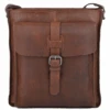Mens 3 Pocket Medium Leather Messenger Bag Tan : 4552 -Luxe Style Central ashwood mens 3 pocket medium leather messenger bag tan 4552 p655 2675 image