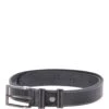 Mens Leather Belt Black: AB-12 -Luxe Style Central ashwood mens leather belt black ab 12 p3157 13759 image