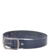Mens Leather Belt Navy: AB-05 -Luxe Style Central ashwood mens leather belt navy ab 05 p3144 13732 image