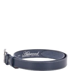 Mens Leather Belt Navy: AB-12 -Luxe Style Central ashwood mens leather belt navy ab 12 p3159 13768 image