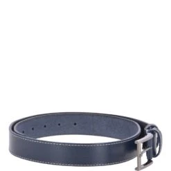 Mens Leather Belt Navy: AB-12 -Luxe Style Central ashwood mens leather belt navy ab 12 p3159 13770 image