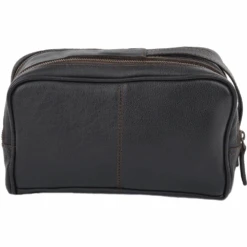 Mens Leather Washbag Brown/tum : 2012 -Luxe Style Central ashwood mens leather washbag brown tum 2012 p589 2377 image