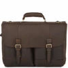 Mens Single Gusset Heavy Duty Laptop Briefcase Mud/mud : Henry -Luxe Style Central ashwood mens single gusset heavy duty laptop briefcase mud mud henry p635 2578 image