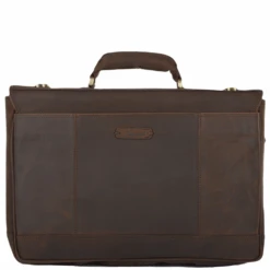 Mens Single Gusset Heavy Duty Laptop Briefcase Mud/mud : Henry -Luxe Style Central ashwood mens single gusset heavy duty laptop briefcase mud mud henry p635 2580 image