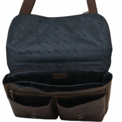 Mens Single Gusset Heavy Duty Laptop Briefcase Mud/mud : Henry -Luxe Style Central ashwood mens single gusset heavy duty laptop briefcase mud mud henry p635 2581 image