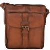 Mens Small Vintage Leather Travel Bag Rust : 7993 -Luxe Style Central ashwood mens small vintage leather travel bag rust 7993 p675 2763 image