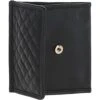 Quilted Coin Card Purse Black: QCP -Luxe Style Central ashwood quilted coin card purse black qcp p5335 19370 image