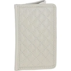 Quilted Coin Card Purse Cream: QCP -Luxe Style Central ashwood quilted coin card purse cream qcp p5332 19361 image