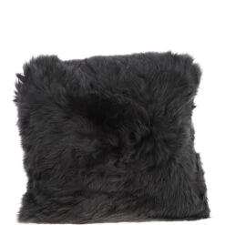 Sheepskin Cushion Coal