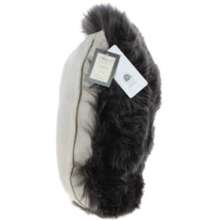 Sheepskin Cushion Coal -Luxe Style Central ashwood sheepskin cushion coal p5643 20220 image