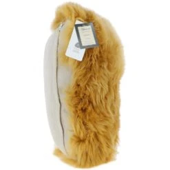 Sheepskin Cushion Ochre -Luxe Style Central ashwood sheepskin cushion ochre p5267 19000 image