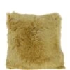 SHEEPSKIN CUSHION Straw Yellow -Luxe Style Central ashwood sheepskin cushion straw yellow p5648 20227 image