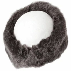 Sheepskin Leather Headband Brown/brissa : Kinona -Luxe Style Central ashwood sheepskin leather headband brown brissa kinona p1521 6778 image