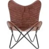 Sindhi Butterfly Chair Tan:KDDPC-001 -Luxe Style Central ashwood sindhi butterfly chair tan kddpc 001 p7504 27181 image