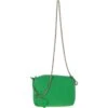 Small Quilted Leather Shoulder Chain Bag Green -Luxe Style Central ashwood small quilted leather shoulder chain bag green p5330 19330 image