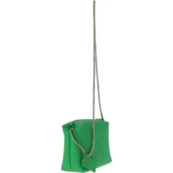 Small Quilted Leather Shoulder Chain Bag Green -Luxe Style Central ashwood small quilted leather shoulder chain bag green p5330 19333 image