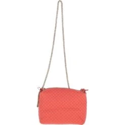 Small Quilted Leather Shoulder Chain Bag Salmon -Luxe Style Central ashwood small quilted leather shoulder chain bag salmon p5331 19336 image