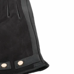 Suede And Leather Gloves Black : 327 -Luxe Style Central ashwood suede and leather gloves black 327 p1685 7466 image