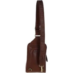 Three Pocket Leather Sling Bag - Chestnut Tan: T-75 13 Three Pocket Leather Sling Bag - Chestnut Tan: T-75 -Luxe Style Central ashwood three pocket leather sling bag chestnut tan t 75 p6756 24607 image