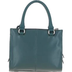 Three Section Leather Tote Shoulder Bag Green: Z-73 -Luxe Style Central ashwood three section leather tote shoulder bag green z 73 p7004 25565 image