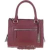 Three Section Leather Tote Shoulder Bag Wine: Z-73 -Luxe Style Central ashwood three section leather tote shoulder bag wine z 73 p7006 25571 image