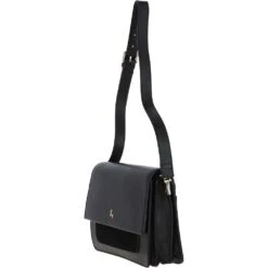 Two Sections Shoulder Bag Black: AW0022 -Luxe Style Central ashwood two sections shoulder bag black aw0022 p5309 19267 image