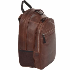 Unisex Leather Backpack Tan/brown : 4555 -Luxe Style Central ashwood unisex leather backpack tan brown 4555 p936 4022 image