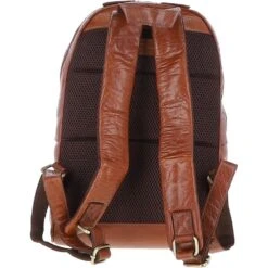 Unisex Leather Backpack Tan : G-38 8 Unisex Leather Backpack Tan : G-38 -Luxe Style Central ashwood unisex leather backpack tan g 38 p6233 22562 image