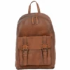 Unisex Leather Vintage Wash Backpack Rust : 7999 -Luxe Style Central ashwood unisex leather vintage wash backpack rust 7999 p1450 6228 image