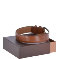 Vegetable Tanned Leather Classic Belt Tan : 1996 -Luxe Style Central ashwood vegetable tanned leather classic belt tan 1996 p2550 11877 image