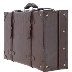 Vintage Leather Trunk Brown: VIN-18 -Luxe Style Central ashwood vintage leather trunk brown vin 18 p6082 21898 image