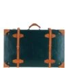 Vintage Leather Trunk Green: VIN-22 -Luxe Style Central ashwood vintage leather trunk green vin 22 p6487 23827 image