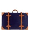Vintage Leather Trunk Navy: VIN-18 -Luxe Style Central ashwood vintage leather trunk navy vin 18 p6485 23822 image