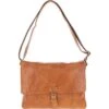 Waxy Leather Messenger Bag Tan: David -Luxe Style Central ashwood waxy leather messenger bag tan david p6976 25820 image