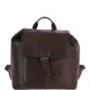 Waxy Leather Travel Rucksack Brown: W-70 -Luxe Style Central ashwood waxy leather travel rucksack brown w 70 p5498 19859 image