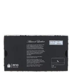 Womens Croc 7 Card Large Leather Purse Bordeaux: C-05 -Luxe Style Central ashwood womens croc 7 card large leather purse bordeaux c 05 p5996 21403 image