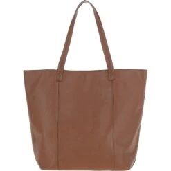 Womens Long Handle Leather Shopper Bag Tan: 62320 -Luxe Style Central ashwood womens long handle leather shopper bag tan 62320 p6658 24290 image