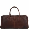 X-Large Leather Holdall Tan/brown : 4556 -Luxe Style Central ashwood x large leather holdall tan brown 4556 p1070 4534 image