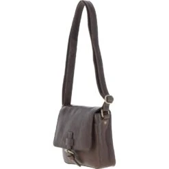 Aswood Leather Crossbody Bag Brown: Dom -Luxe Style Central aswood leather crossbody bag brown dom p6978 25787 image
